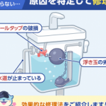 【5分でわかる】トイレタンクに水がたまらない！効果的な直し方