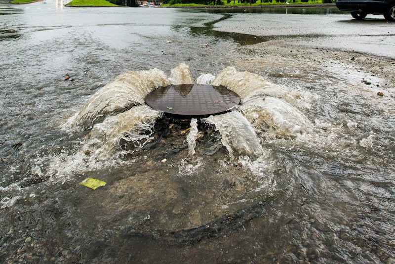 下水道の逆流