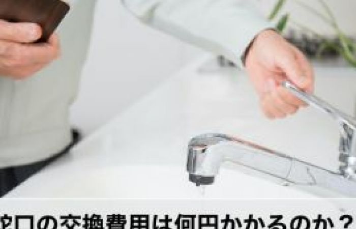 蛇口交換の費用は何円？蛇口の種類ごとの費用・業者の選び方をチェック