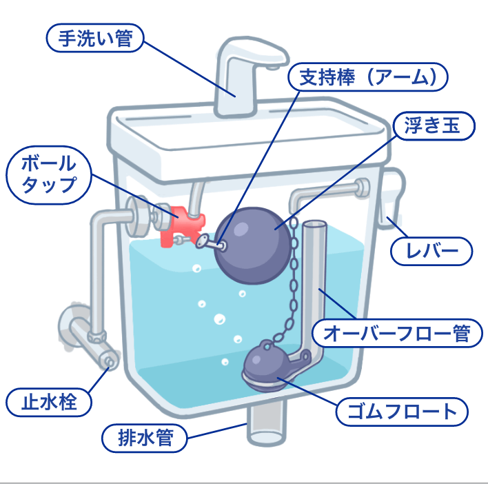 トイレの構造